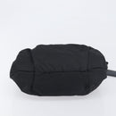 PRADA Shoulder Bag Nylon Black Gold Auth yk20847V-5