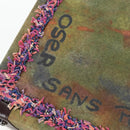 CHANEL Embroidery Graffiti 2015 On The Pavement Attache Case 2way Auth yk20849SM-26
