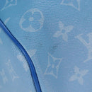 LOUIS VUITTON Monogram Crows Keepall Bandouliere 50 Blue M45428 Auth yk20850SAM-19
