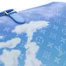 LOUIS VUITTON Monogram Crows Keepall Bandouliere 50 Blue M45428 Auth yk20850SAM-25