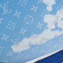 LOUIS VUITTON Monogram Crows Keepall Bandouliere 50 Blue M45428 Auth yk20850SAM-26