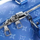 LOUIS VUITTON Monogram Crows Keepall Bandouliere 50 Blue M45428 Auth yk20850SAM-30