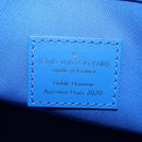 LOUIS VUITTON Monogram Crows Keepall Bandouliere 50 Blue M45428 Auth yk20850SAM-31