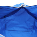 LOUIS VUITTON Monogram Crows Keepall Bandouliere 50 Blue M45428 Auth yk20850SAM-32