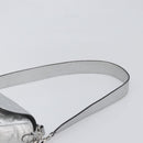 FENDI Zucca Mamma Baguette Shoulder Bag Leather Silver 8BR600 Auth yk20852SAM-10