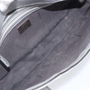 FENDI Zucca Mamma Baguette Shoulder Bag Leather Silver 8BR600 Auth yk20852SAM-21