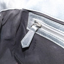 FENDI Zucca Mamma Baguette Shoulder Bag Leather Silver 8BR600 Auth yk20852SAM-24