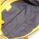 FENDI Zucca Mamma Baguette Shoulder Bag Leather Yellow 8BR600 Auth yk20853SAM-10