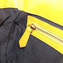 FENDI Zucca Mamma Baguette Shoulder Bag Leather Yellow 8BR600 Auth yk20853SAM-26