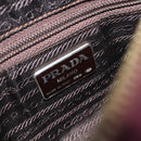 PRADA Quilted Chain Shoulder Bag Suede Bordeaux Gold Auth yk20855A-18