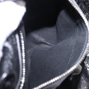 BALENCIAGA Lucagol Shopper Hand Bag Leather Black Silver 780976 Auth yk20857SAM-21