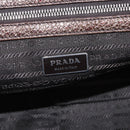 PRADA Hand Bag Leather Gold Tone Auth yk20860V-23