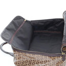 FENDI Zucchino Canvas Boston Bag Coated Canvas 2way Beige Gold Auth yk20862V-10