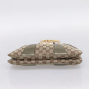 GUCCI GG Canvas Bamboo Chain Shoulder Bag Beige Gold Tone 135962 Auth yk20863SAM-5