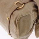 Miu Miu Hand Bag Leather 2way Beige Gold Auth yk20865A-17