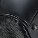 BOTTEGA VENETA INTRECCIATO Boston Bag Leather 2way Black Auth yk20867SAV-14