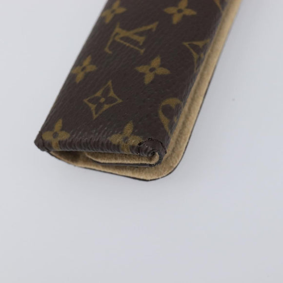 LOUIS VUITTON Monogram Jewelry Case Jewelry Box LV Auth yk20868