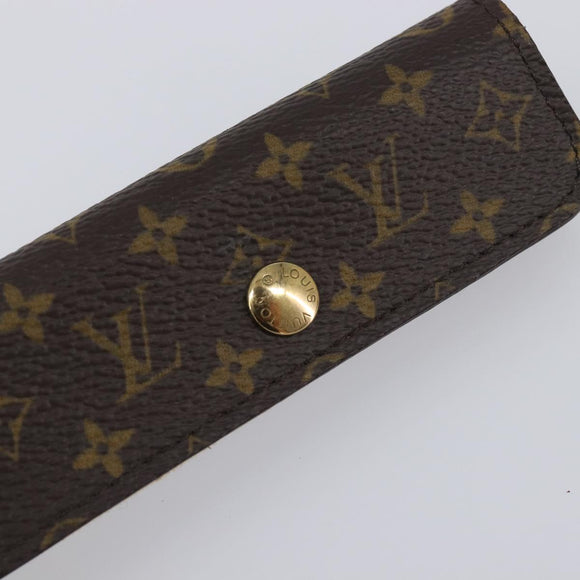 LOUIS VUITTON Monogram Jewelry Case Jewelry Box LV Auth yk20868