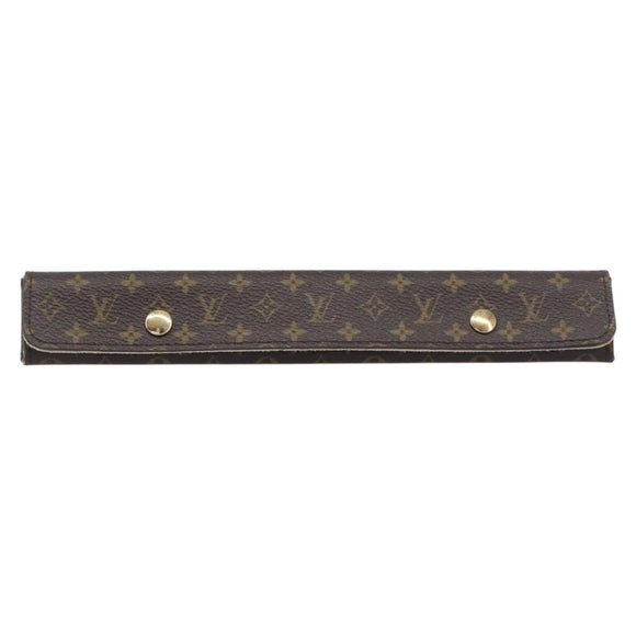 LOUIS VUITTON Monogram Jewelry Case Jewelry Box LV Auth yk20868