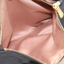 Miu Miu Hand Bag Leather 2way Black Gold Auth yk20869A-26
