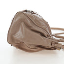 Miu Miu Hand Bag Leather 2way Beige Silver Auth yk20870M-4