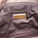 Miu Miu Hand Bag Leather 2way Gray Gold Auth yk20871M-19