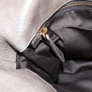 Miu Miu Hand Bag Leather 2way Gray Gold Auth yk20871M-22