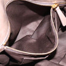 Miu Miu Hand Bag Leather 2way Gray Gold Auth yk20871M-23