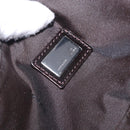 FENDI Zucchino Canvas Accessory Pouch Beige Silver 8BR133 Auth yk20873V-19