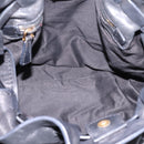 Miu Miu Shoulder Bag Leather Black Gold Tone Auth yk20875M-11