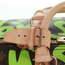 LOUIS VUITTON Graffiti Keepall 50 Boston Bag Vert M93700 LV Auth yk20877SM-19