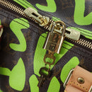 LOUIS VUITTON Graffiti Keepall 50 Boston Bag Vert M93700 LV Auth yk20877SM-20
