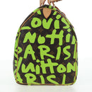 LOUIS VUITTON Graffiti Keepall 50 Boston Bag Vert M93700 LV Auth yk20877SM-4