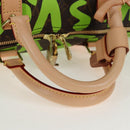 LOUIS VUITTON Graffiti Keepall 50 Boston Bag Vert M93700 LV Auth yk20877SM-7