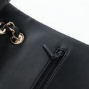 CHANEL Matelasse 34 Double Flap Chain Shoulder Bag Lamb Skin Auth yk20879SAM-19