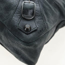 BALENCIAGA The First Hand Bag Leather 2way Black 103208 Auth yk20881M-17