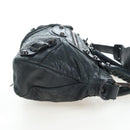 BALENCIAGA The First Hand Bag Leather 2way Black 103208 Auth yk20881M-4