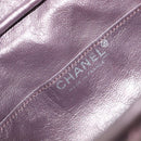 CHANEL 2.55 Matelasse Chain Shoulder Bag Leather Pink Silver CC Auth yk20882V-16
