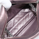 CHANEL 2.55 Matelasse Chain Shoulder Bag Leather Pink Silver CC Auth yk20882V-17