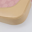 GUCCI GG Canvas Jackie Hand Bag Pink Gold 001 3306 Auth yk20886V-14