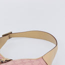 GUCCI GG Canvas Jackie Hand Bag Pink Gold 001 3306 Auth yk20886V-8