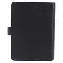 LOUIS VUITTON Epi Agenda MM Day Planner Cover Black R20042 LV Auth yk20889-3