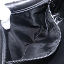 CELINE Chain Shoulder Bag Leather Black Gold Auth yk20890V-23