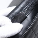 CELINE Chain Shoulder Bag Leather Black Gold Auth yk20890V-12