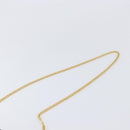 CELINE Chain Shoulder Bag Leather Black Gold Auth yk20890V-14