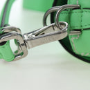 FENDI Zucca Canvas Mamma Baguette Bag Leather 2way Green Silver Auth yk20894SAM-9