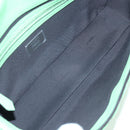 FENDI Zucca Canvas Mamma Baguette Bag Leather 2way Green Silver Auth yk20894SAM-10