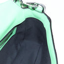 FENDI Zucca Canvas Mamma Baguette Bag Leather 2way Green Silver Auth yk20894SAM-24