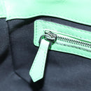 FENDI Zucca Canvas Mamma Baguette Bag Leather 2way Green Silver Auth yk20894SAM-26