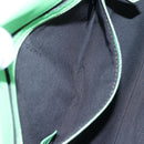 FENDI Zucca Canvas Mamma Baguette Bag Leather 2way Green Silver Auth yk20894SAM-27